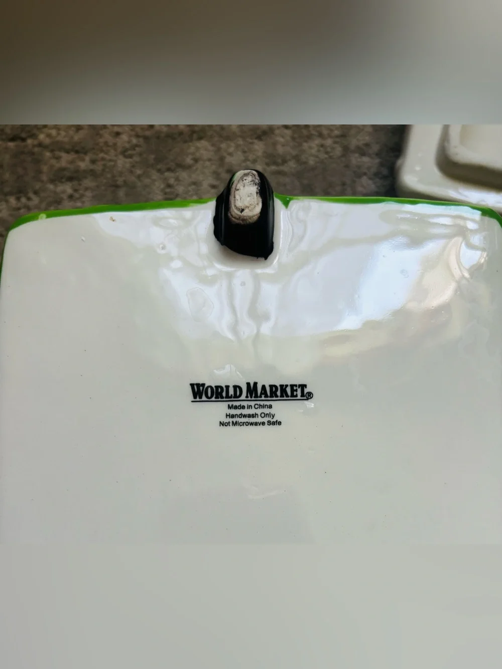 World Market Retro RV Camper Ceramic Cookie Jar